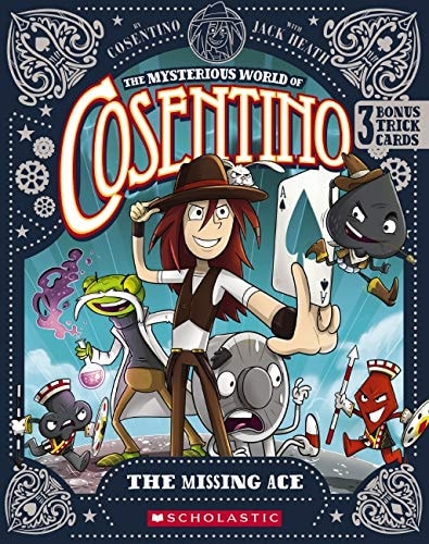 Mysterious World of Cosentino Missing Ace+Bonus Trick Cards by COSENTINO,Jack Heath - USED