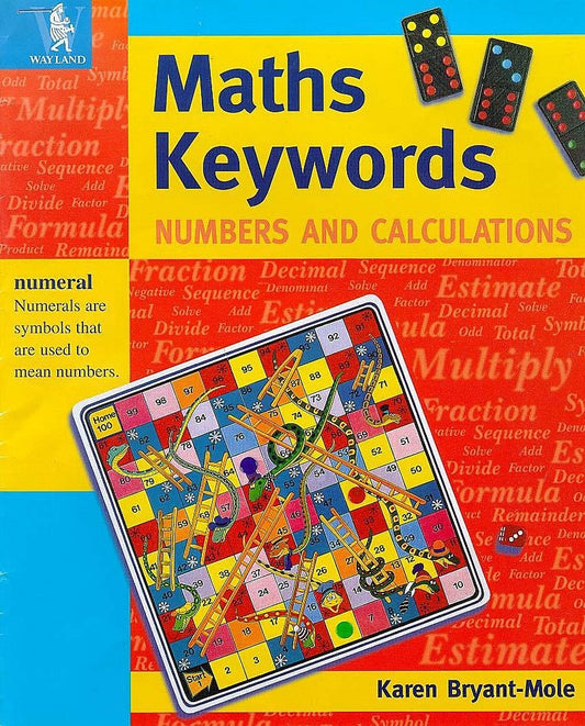 Maths Keywords by Karen Bryant-Mole
