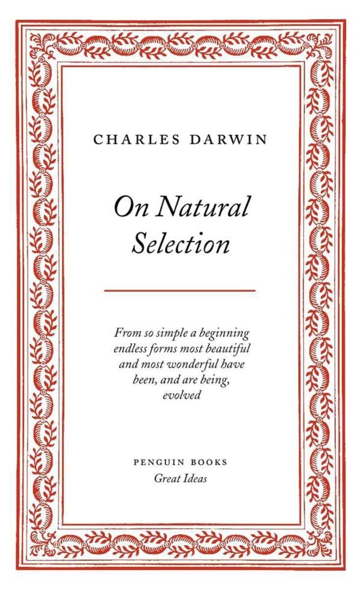 On Natural Selection by Charles Darwin - USED
