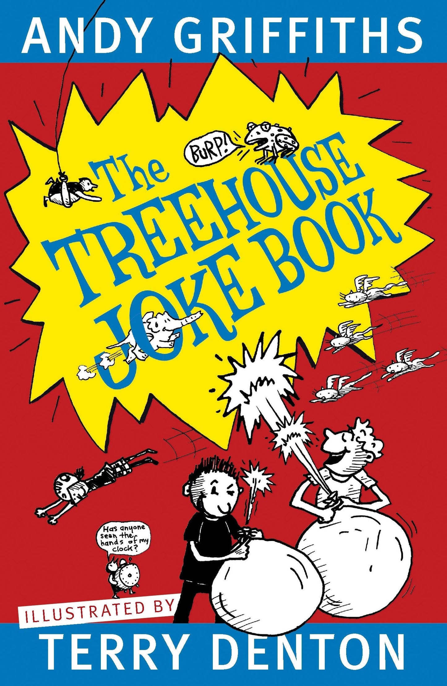 The Treehouse Joke Book by Andy Griffiths,Terry Denton - USED