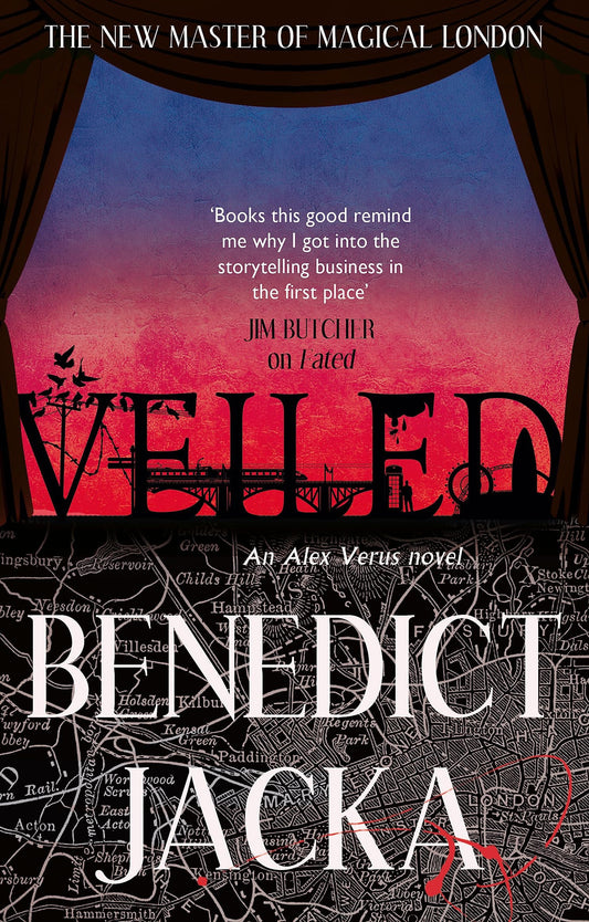 Veiled An Alex Verus Novel from the New Master of Magical London by Benedict Jacka