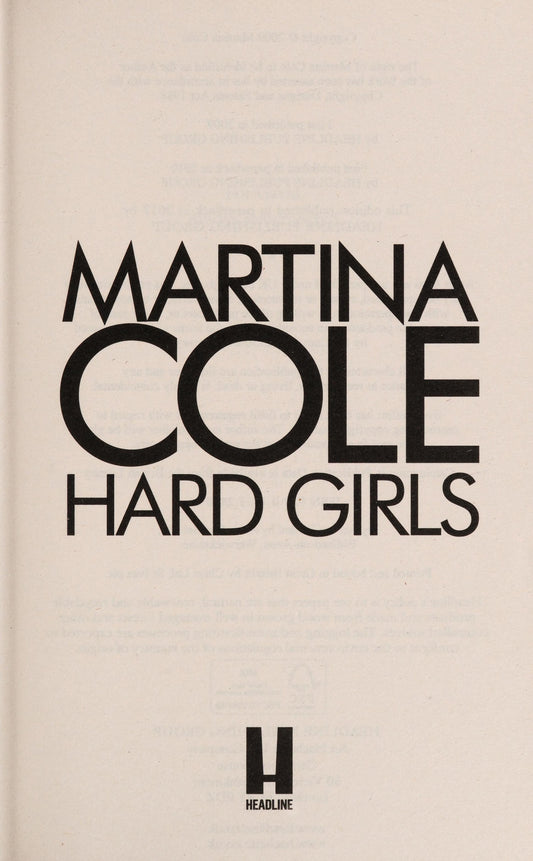 Hard Girls by Martina Cole - USED