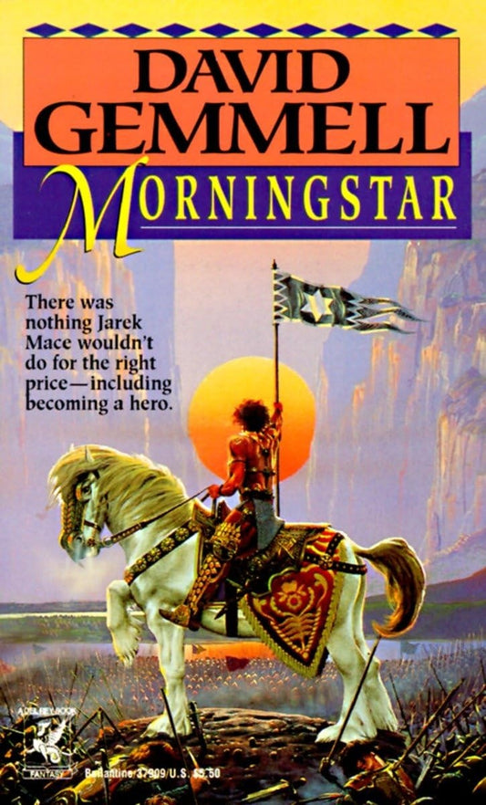 Morningstar A Novel by David Gemmell - USED