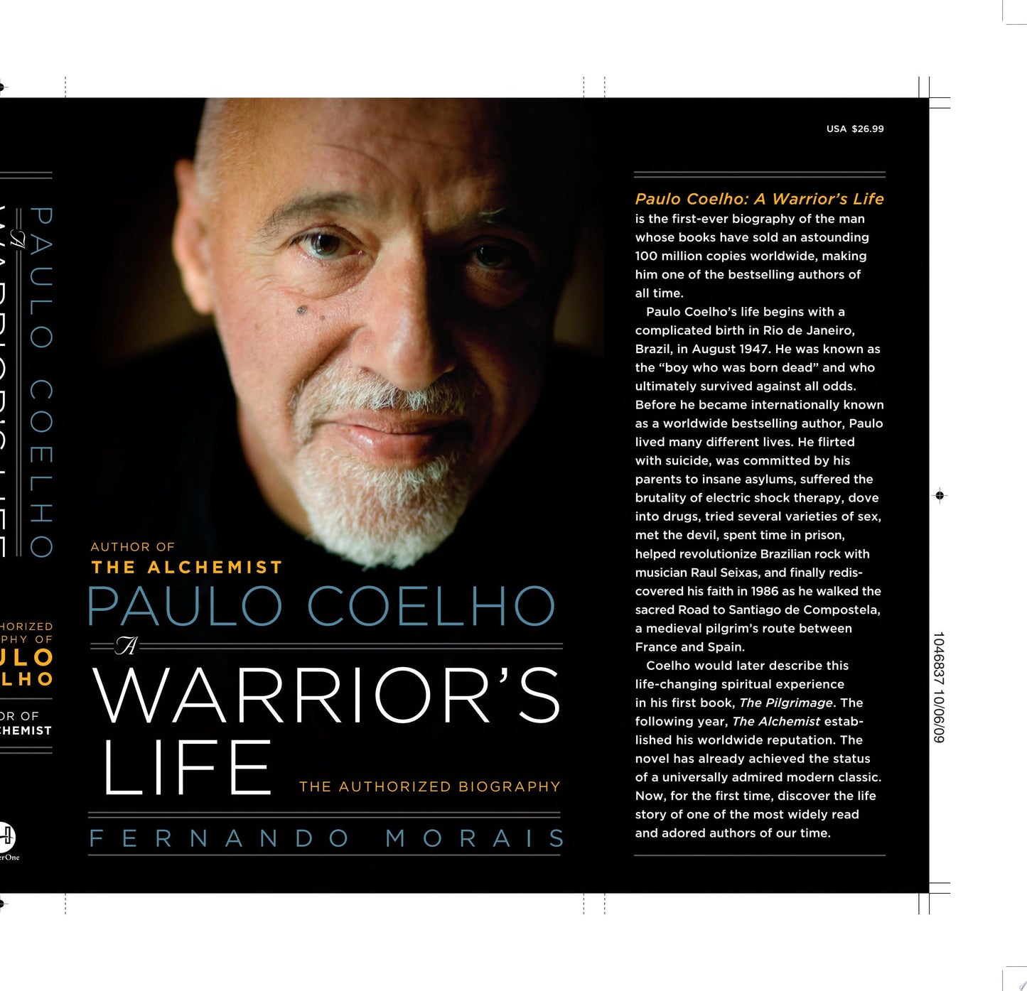 Paulo Coelho: A Warrior's Life The Authorized Biography by Fernando Morais