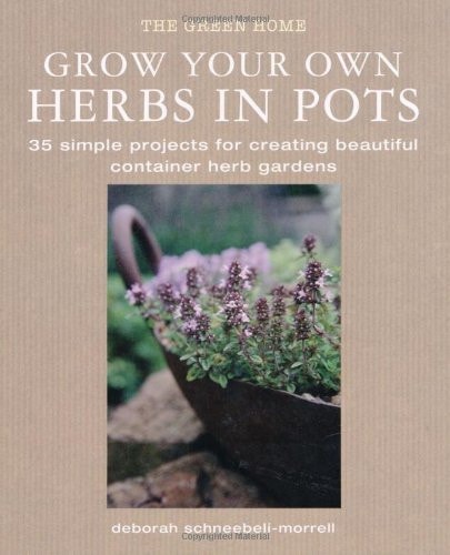 Grow Your Own Herbs in Pots 35 Simple Projects for Creating Beautiful Container Herb Gardens by Deborah Schneebeli-Morrell - USED