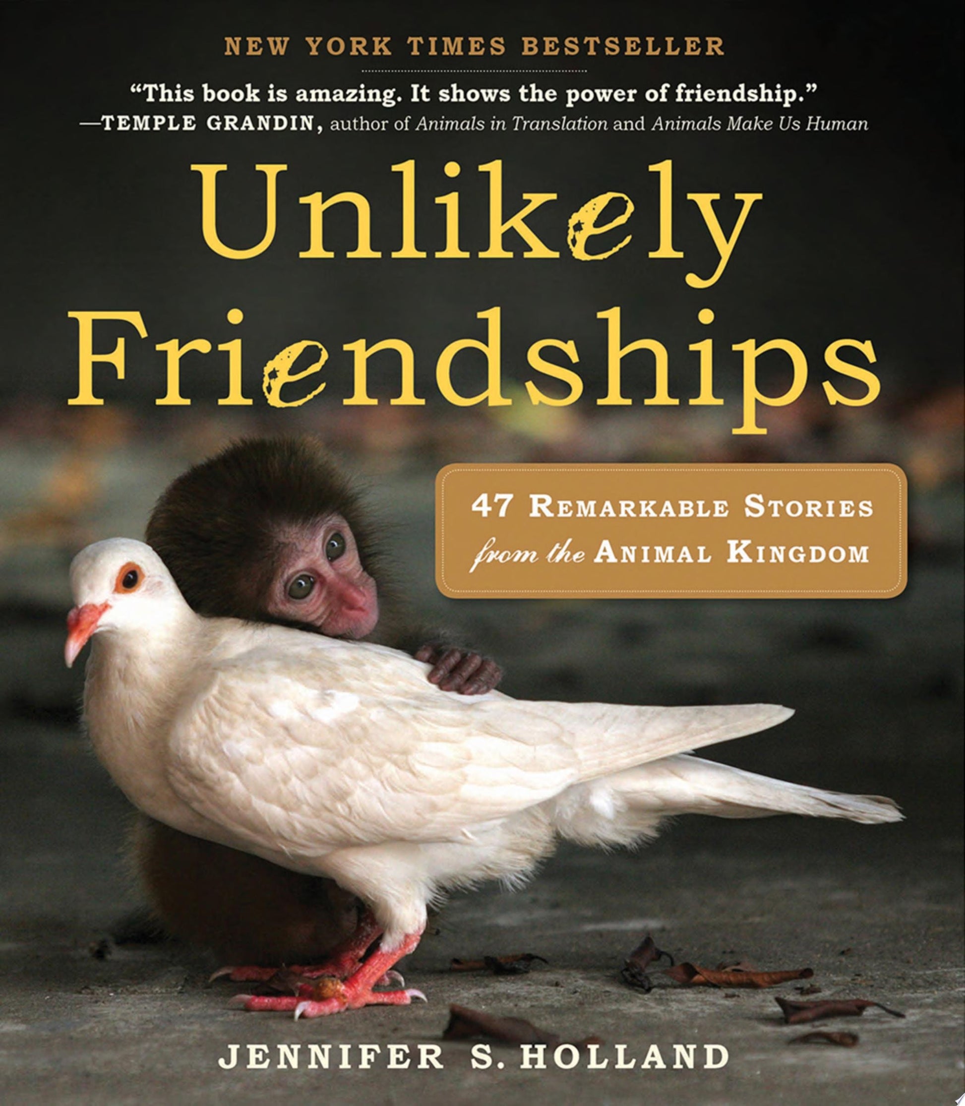Unlikely Friendships 47 Remarkable Stories from the Animal Kingdom by Jennifer S. Holland Workman Publishing