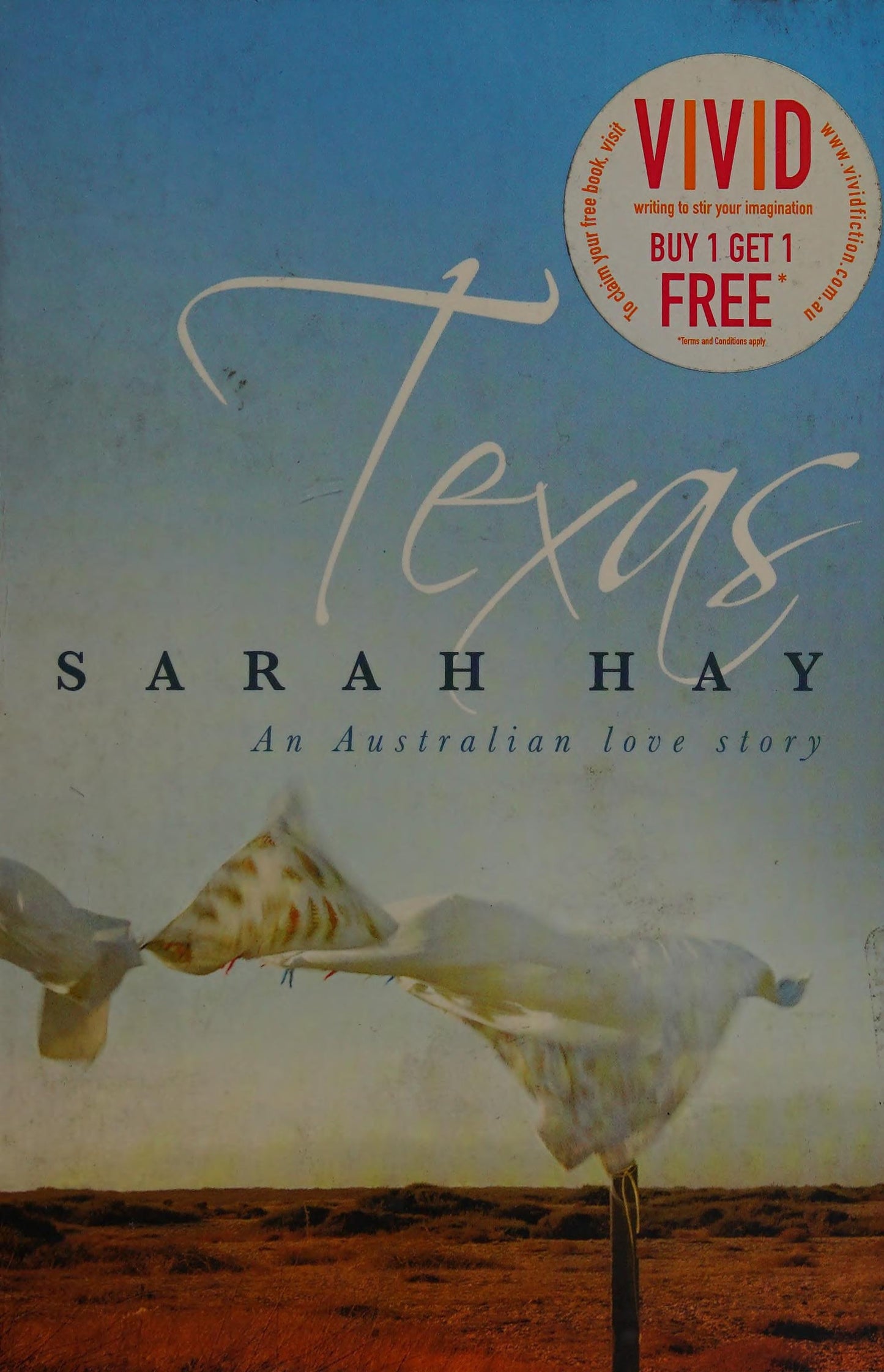Texas An Australian Love Story by Sarah Hay - USED