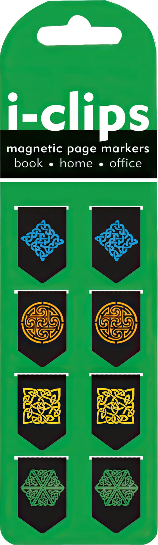 Celtic I-Clips Magnetic Bookmarks by Peter Pauper Press Staff