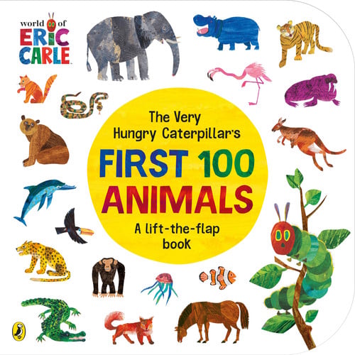 Puffin The Very Hungry Caterpillars First 100 Animals. by Eric Carle - NEW - Puffin