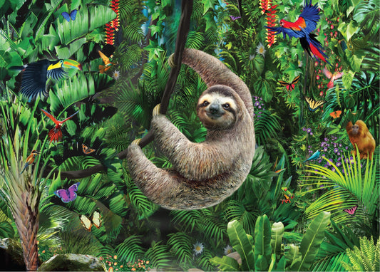Peter Pauper Press Sloth 1000 Piece Jigsaw Puzzle by Inc. Peter Pauper Press