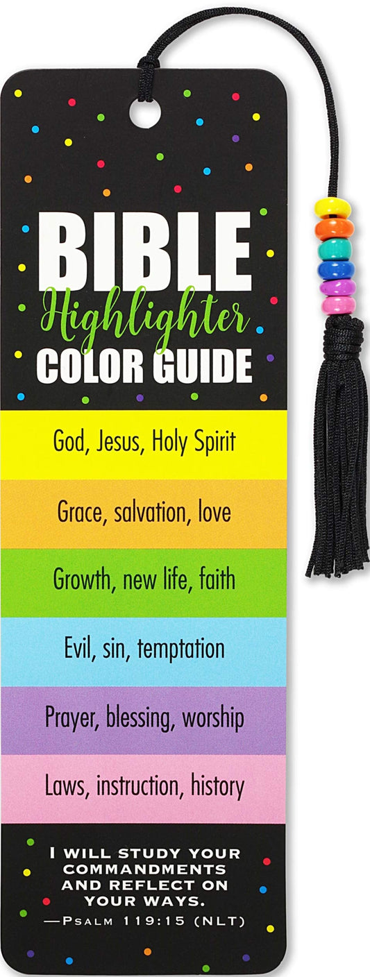 Bible Color Code Beaded Bookmark by Inc. Peter Pauper Press