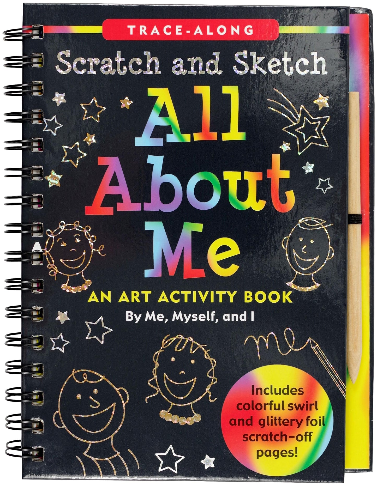 Scratch & Sketch(tm) All about Me (Trace Along) by Inc. Peter Pauper Press
