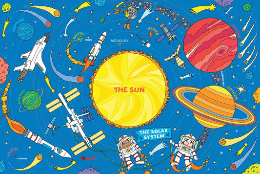 Solar System Kids' Floor Puzzle by Inc Peter Pauper Press