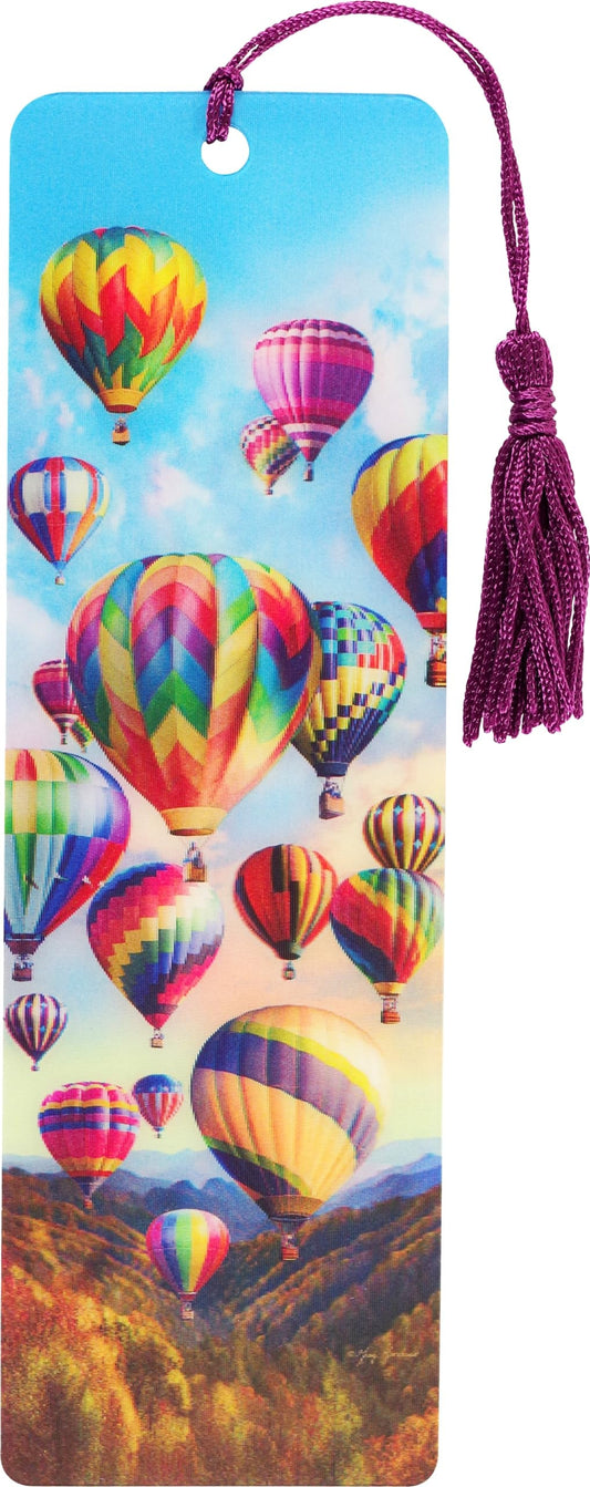 Hot Air Balloons 3-D Bookmark by Peter Pauper Press