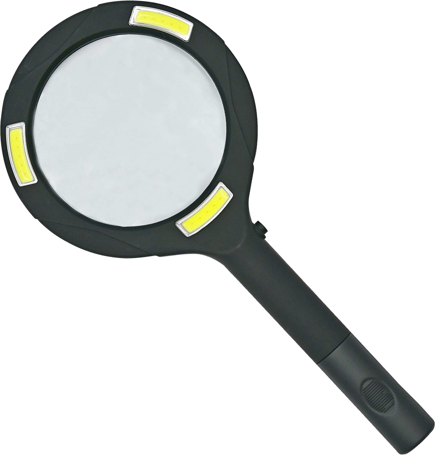 Handheld LED Lighted Magnifier (3X magnification with bright, even light!) by Peter Pauper Press,Inc.