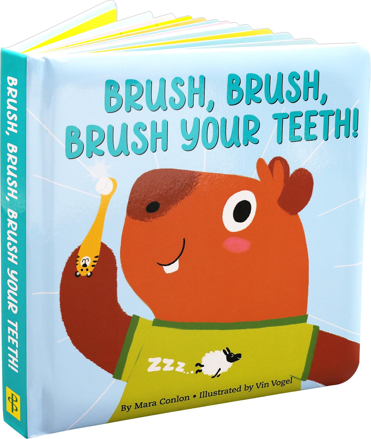Brush, Brush, Brush Your Teeth Board Book by Mara Conlon