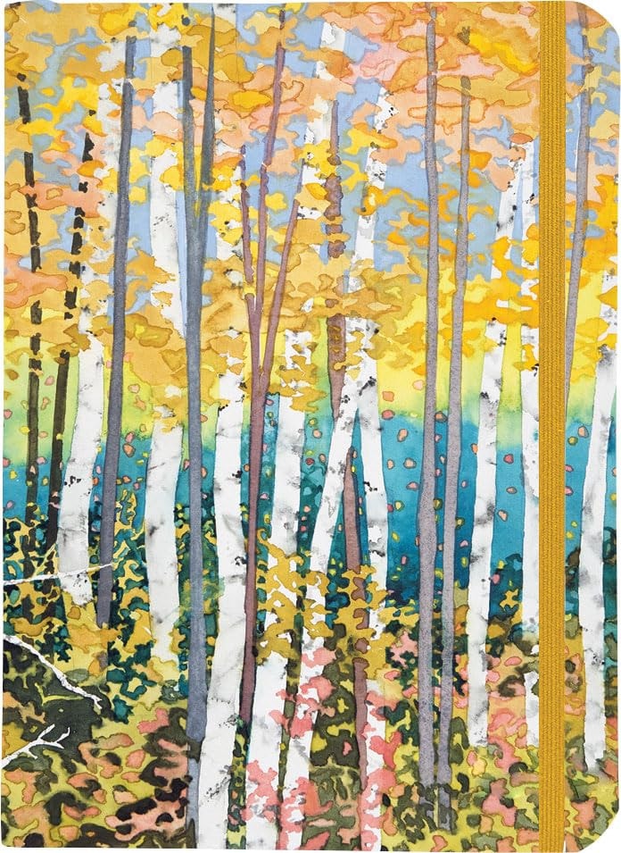 Aspen Forest Journal (Deluxe Binding with Gold Gilded Pages) by unknown author