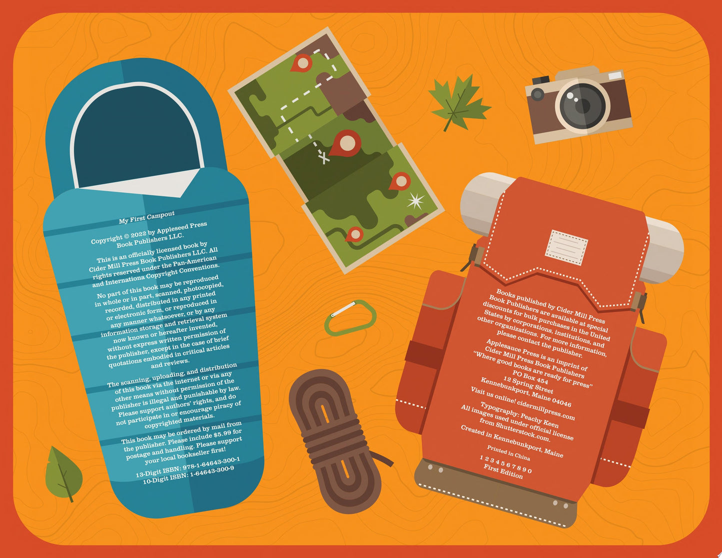 My First Campout Get Ready for the Great Outdoors with this Interactive Board Book! by Editors of Applesauce Press