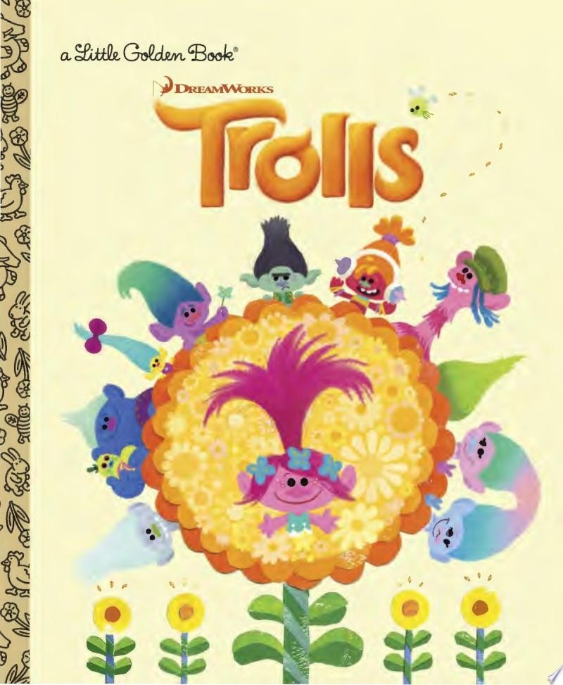 Trolls Little Golden Book (DreamWorks Trolls) by Mary Man-Kong