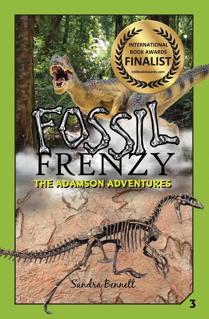Fossil Frenzy The Adamson Adventures 3 by Sandra Bennett