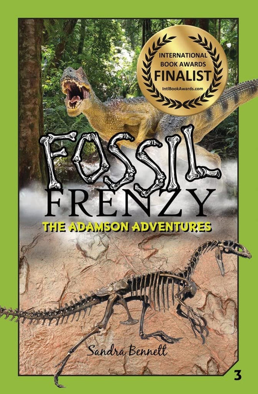Fossil Frenzy The Adamson Adventures 3 by Sandra Bennett