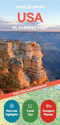 Lonely Planet USA Planning Map by Lonely Planet - NEW - Lonely Planet