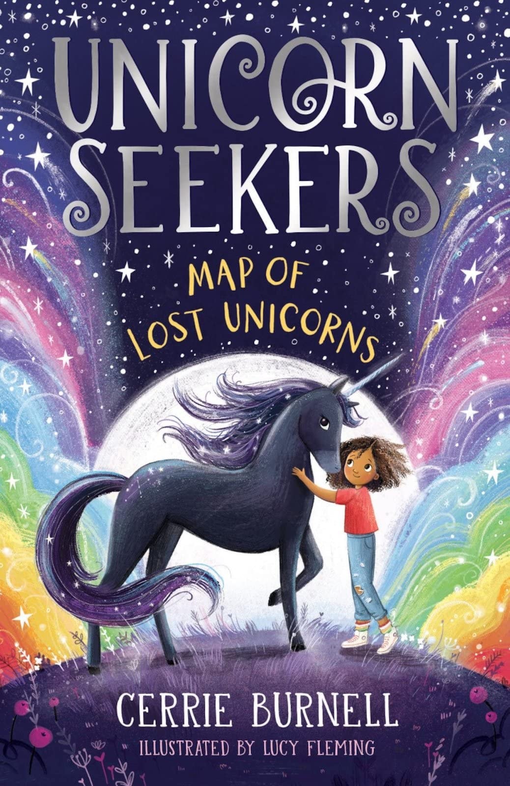Unicorn Seekers: The Map of Lost Unicorns by Cerrie Burnell - USED SCHOLASTIC UK - LONDON
