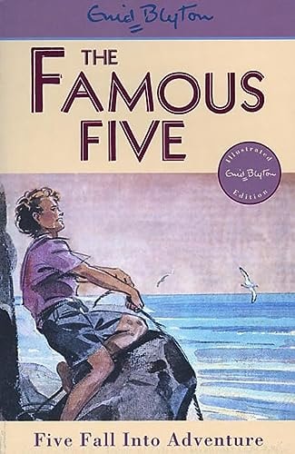 Five Fall Into Adventure by Enid Blyton - USED