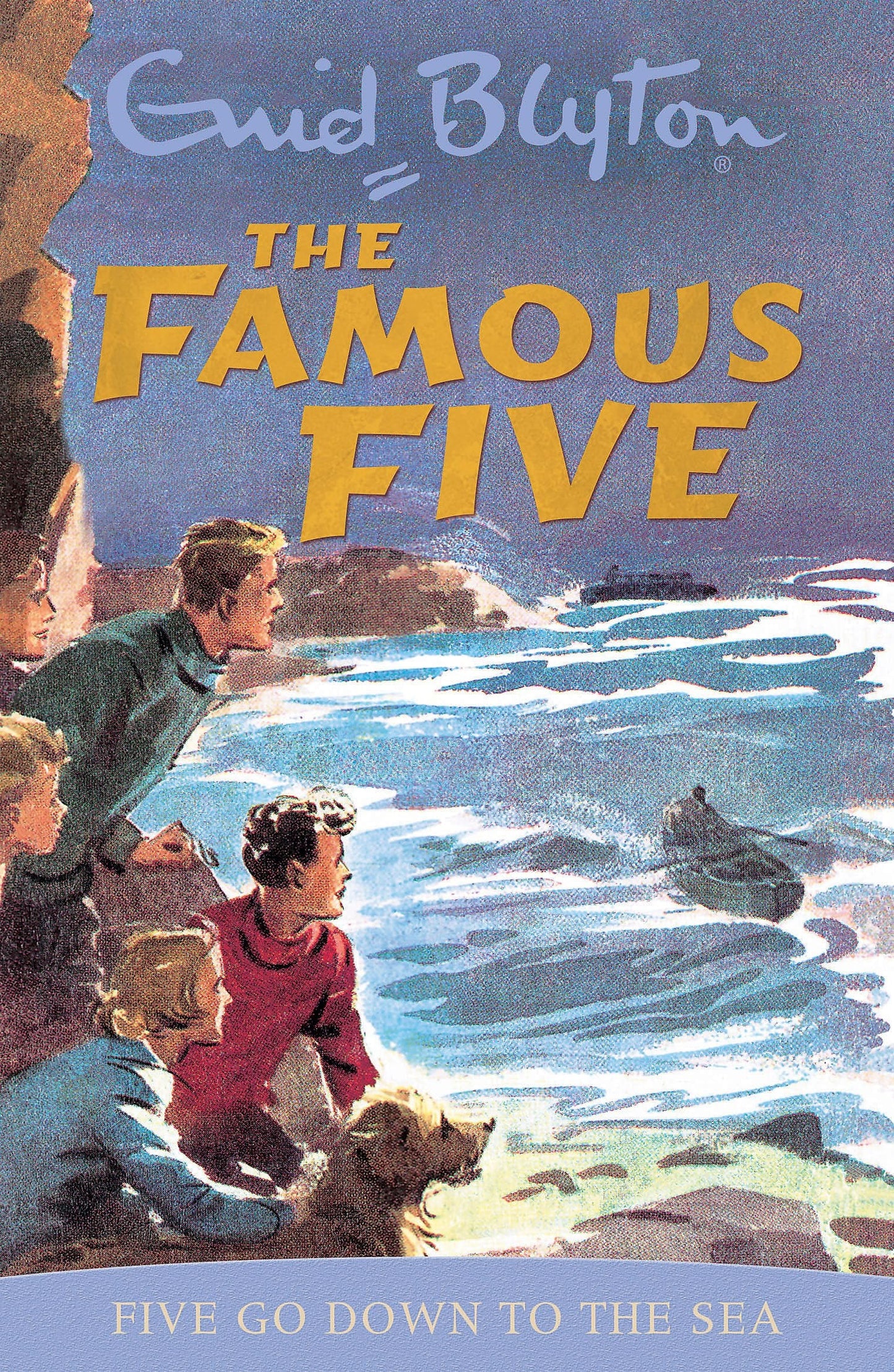 Five Go Down to the Sea by Enid Blyton - USED