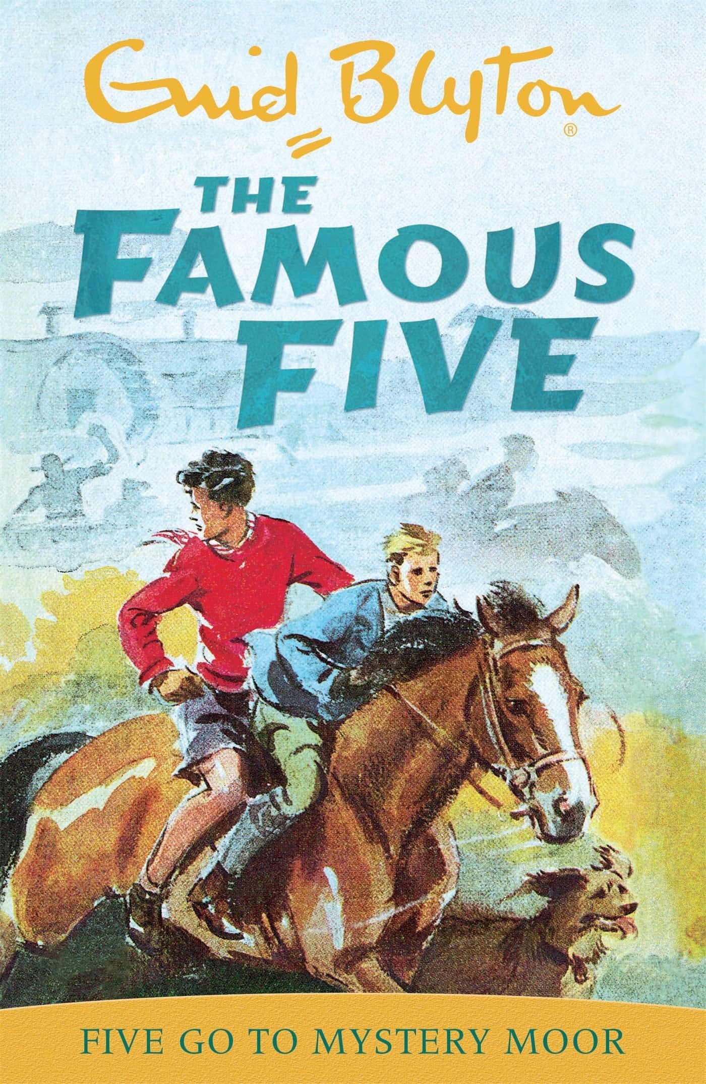 The Famous Five Five go to Mystery Moor. Book 13 by Enid Blyton - USED