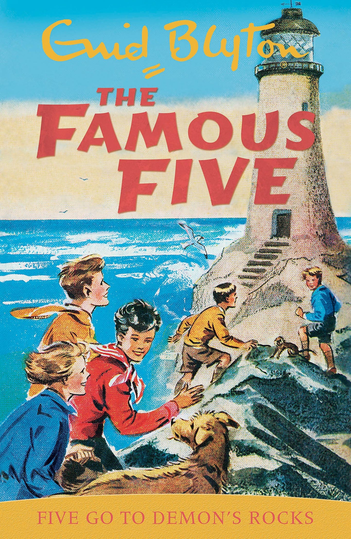 Five Go to Demon's Rocks by Enid Blyton - USED