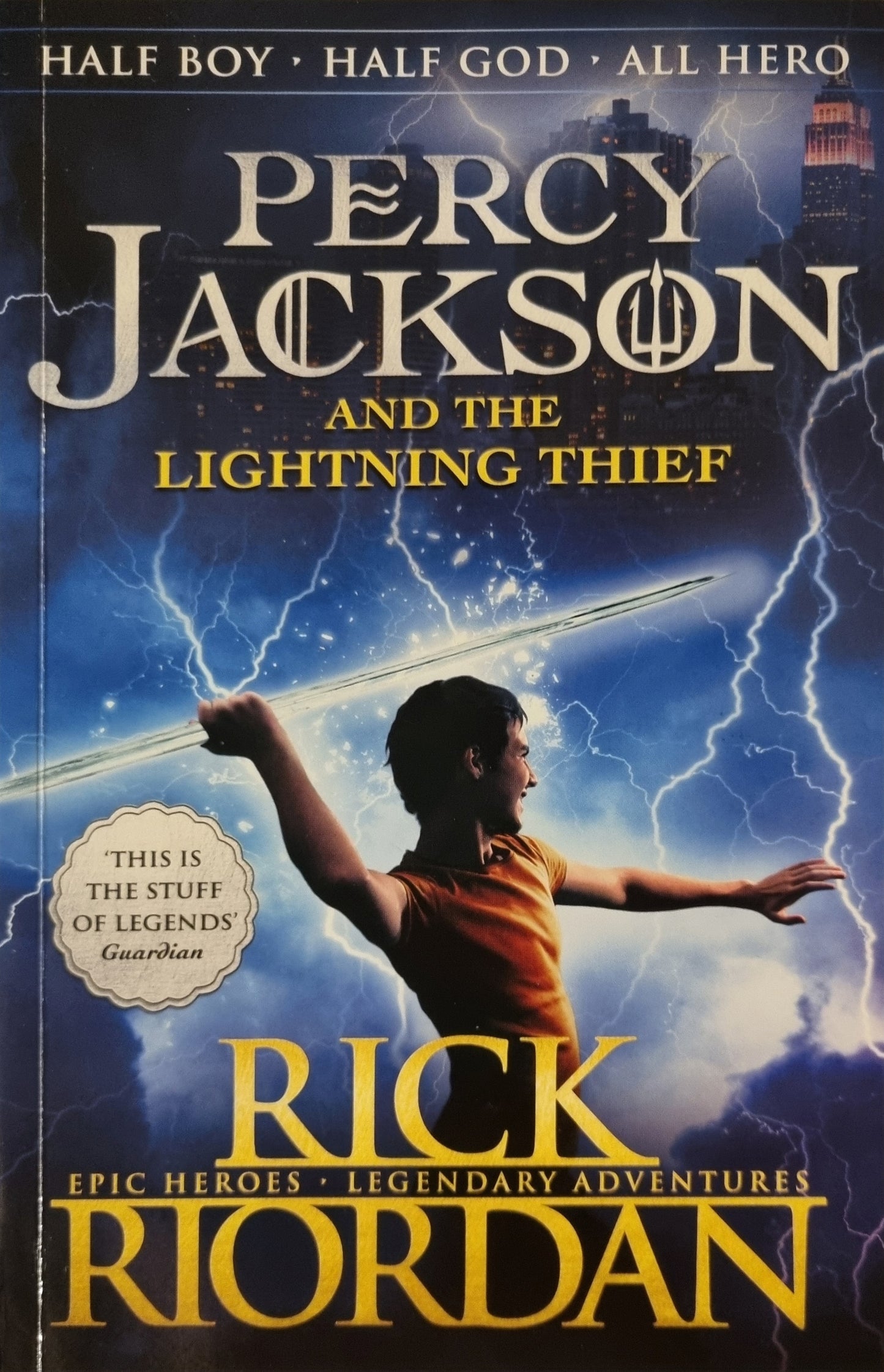 Percy Jackson and the Lightning Thief by Rick Riordan