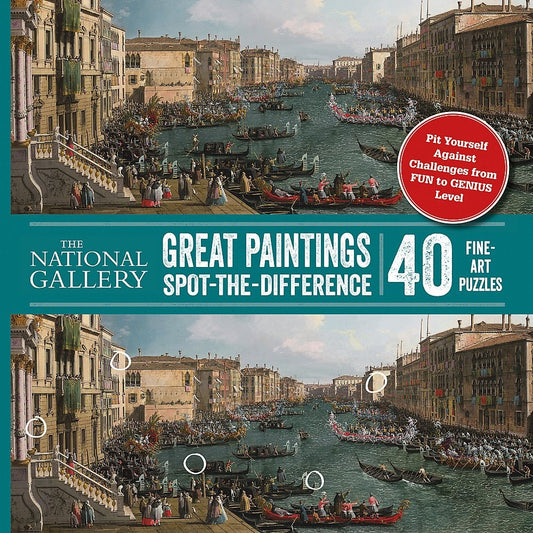 Spot-the-Difference National Gallery Spot-The-Difference: Great Paintings by National Gallery