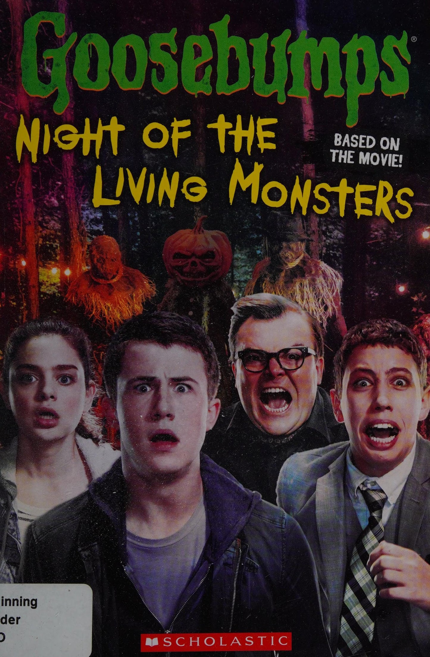 Night of the Living Monsters (Goosebumps: the Movie) by Kate Howard - USED