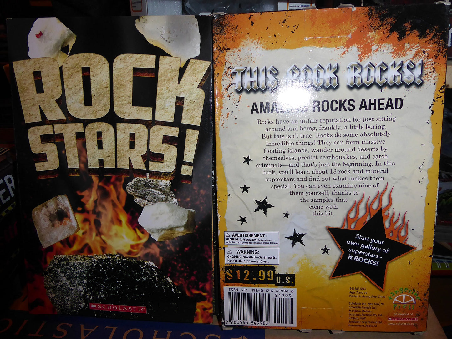 Rock Stars! [booklet + 9 rock samples] by None - USED