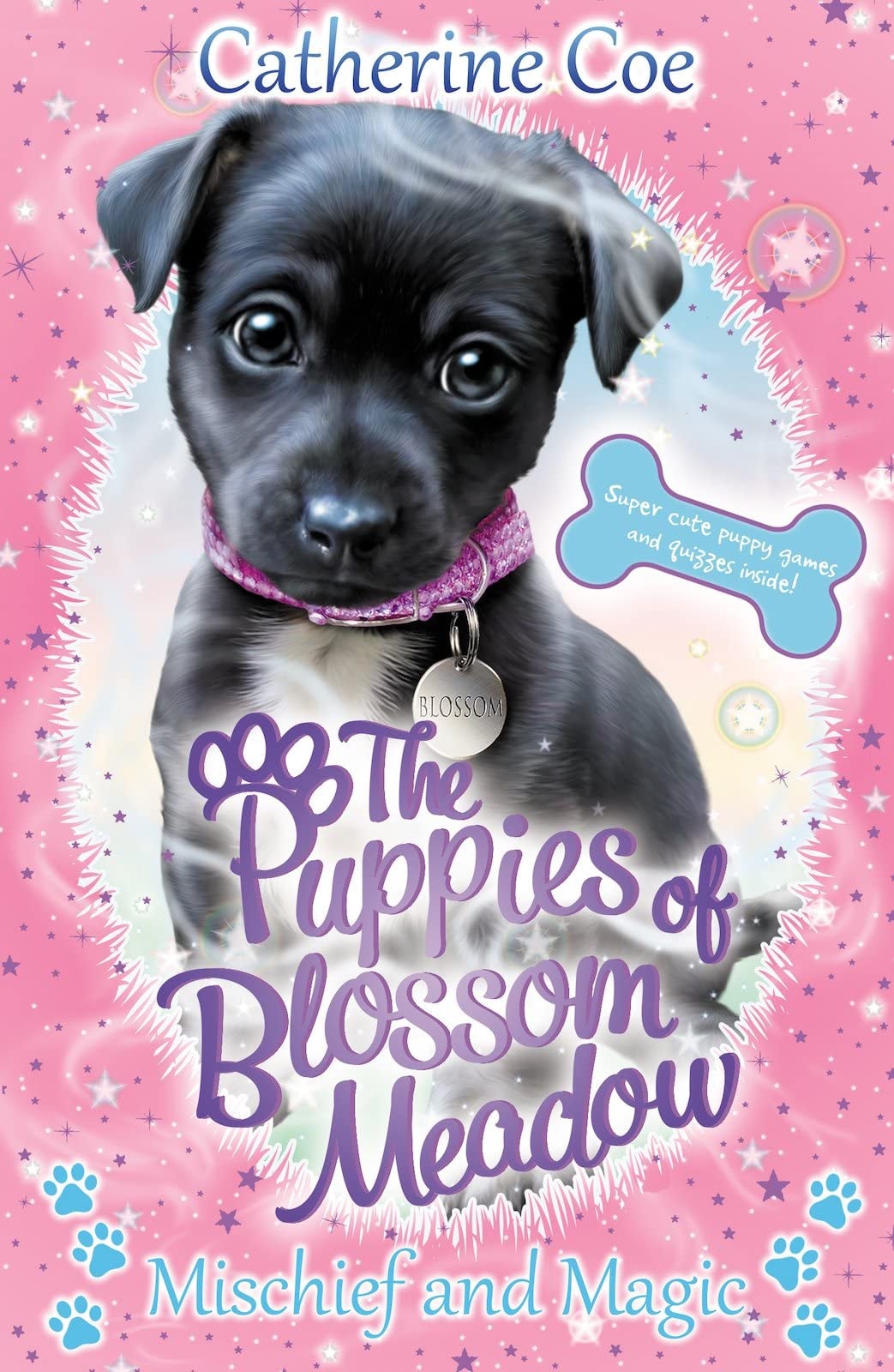 Mischief and Magic (Puppies of Blossom Meadow #2) by Catherine Coe - USED