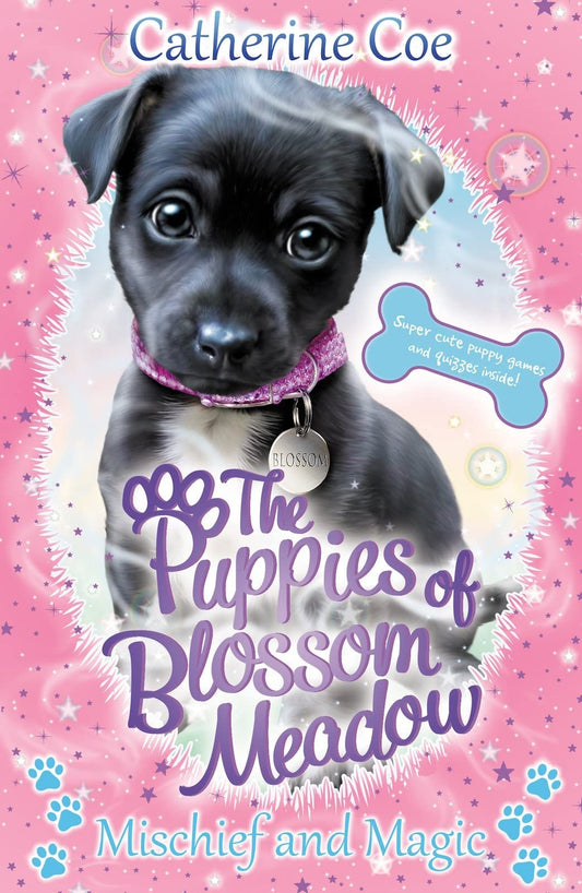 Mischief and Magic (Puppies of Blossom Meadow #2) by Catherine Coe - USED
