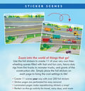 Cars, Trucks, & Big Rigs Sticker Book