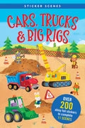 Cars, Trucks, & Big Rigs Sticker Book