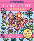 Large Print Coloring Book - Bold & Easy