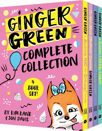 Ginger Green - 4 book set by Kim Kane and Jon Davis