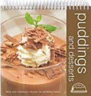 Puddings and Desserts Flipover Cookbook - USED